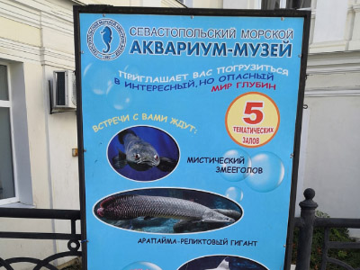 Музей: Севастопольский аквариум